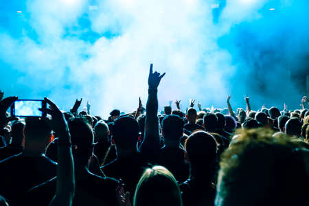 149164409 concert publiek op rockconcert